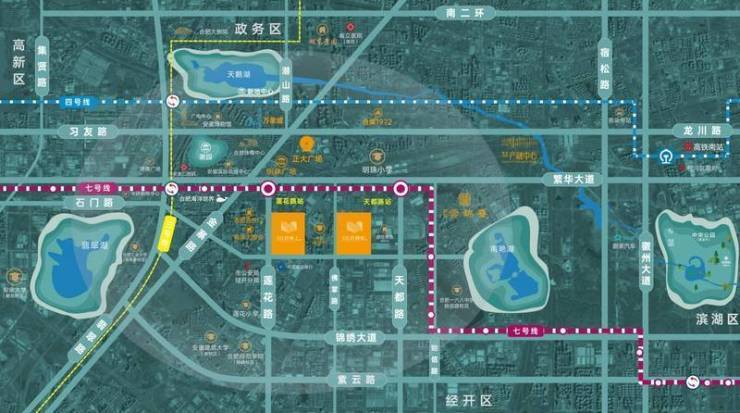 启锦上花园售楼部位置售楼部在哪pg电子试玩平台经开区皖投云(图5)